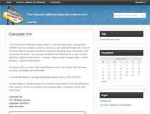 Tablet Screenshot of corcoraninn.com